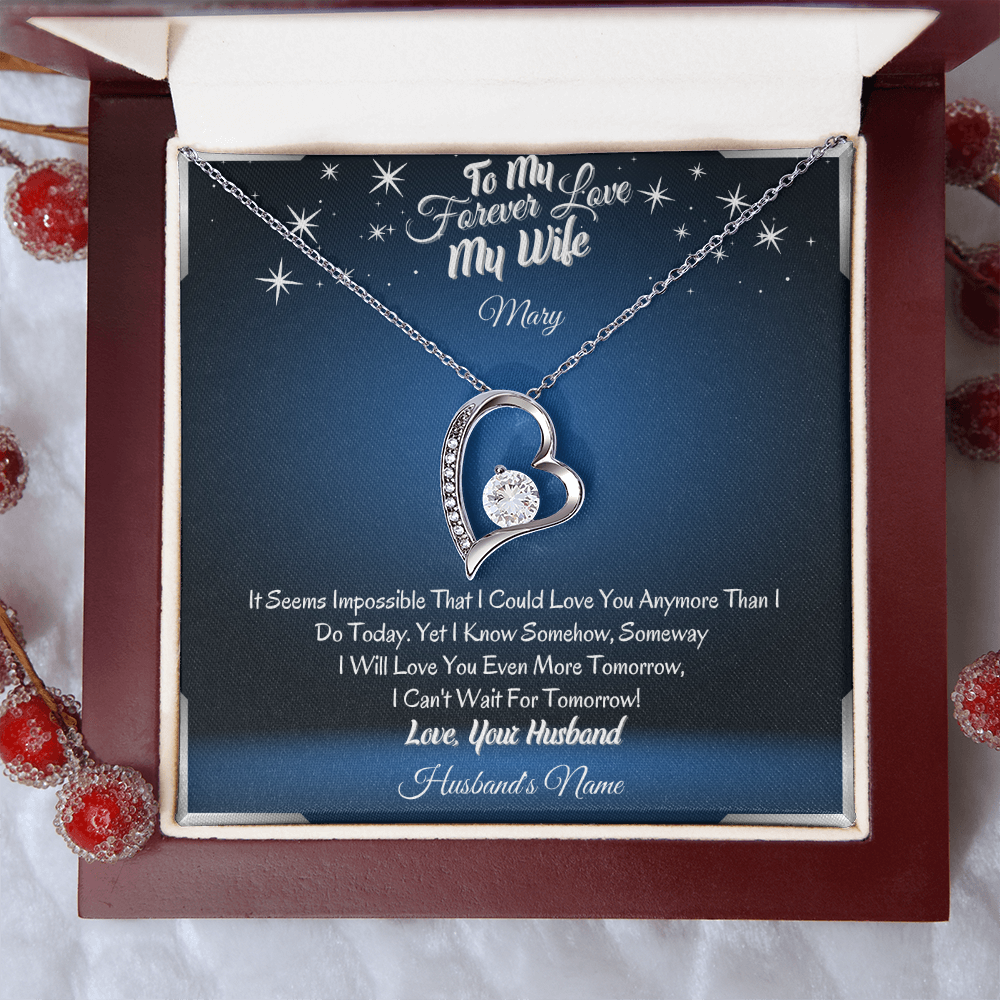 To My Forever Love Wife – Romantic Gift from Husband