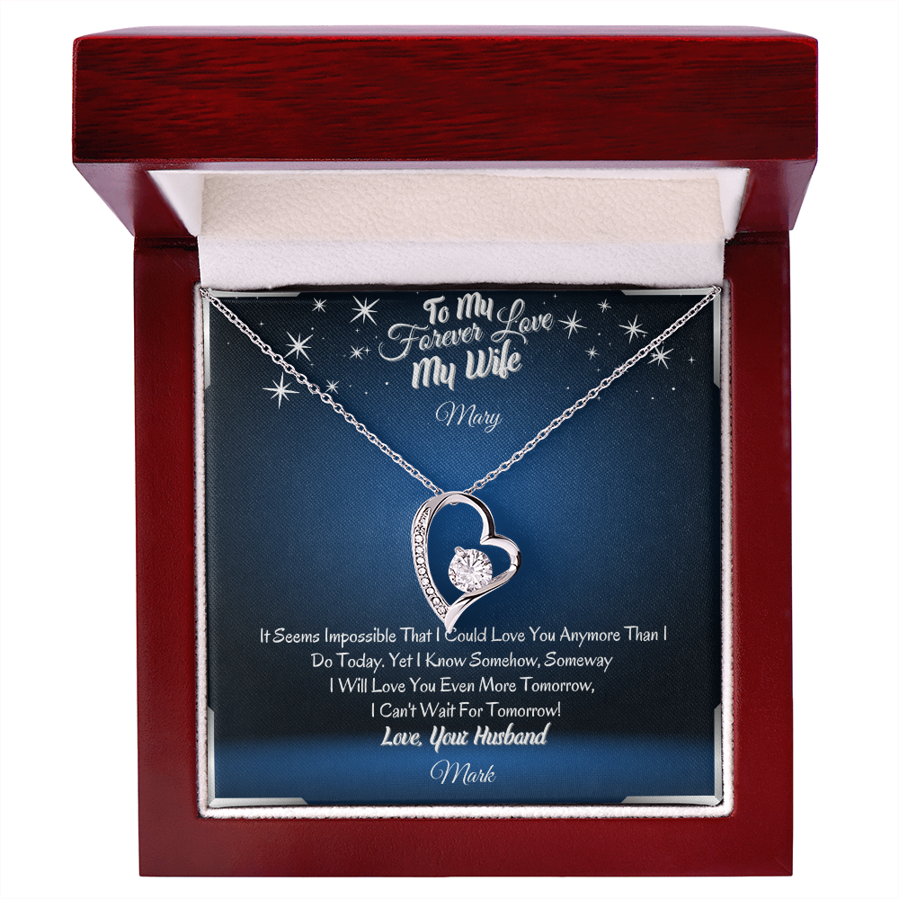To My Forever Love Wife – Romantic Gift from Husband