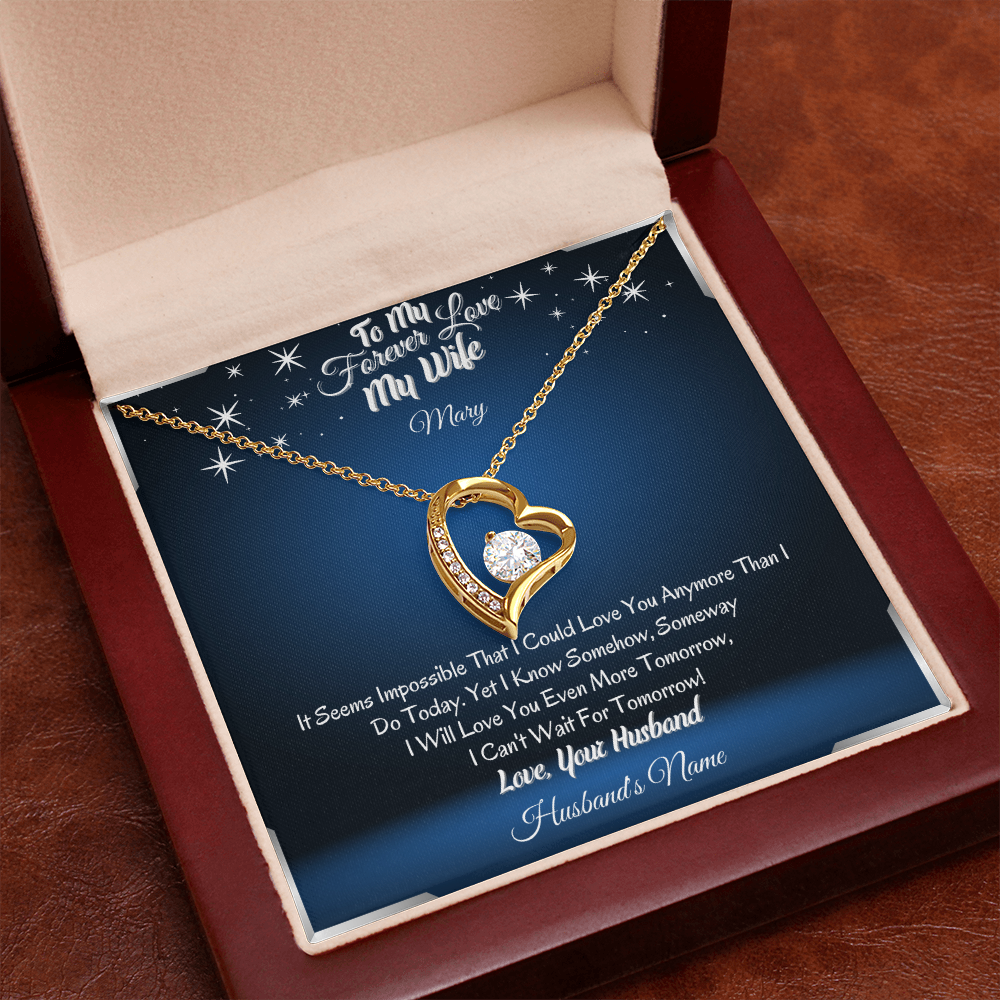To My Forever Love Wife – Romantic Gift from Husband