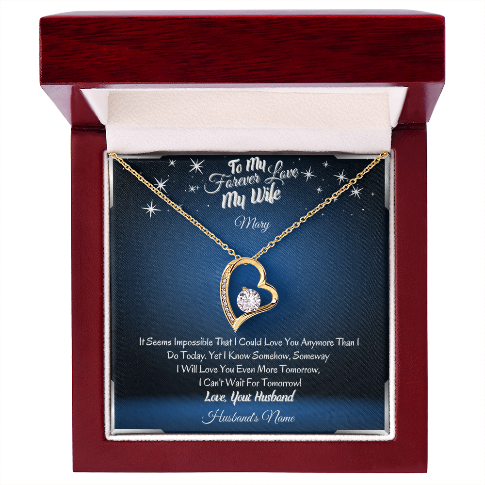 To My Forever Love Wife – Romantic Gift from Husband