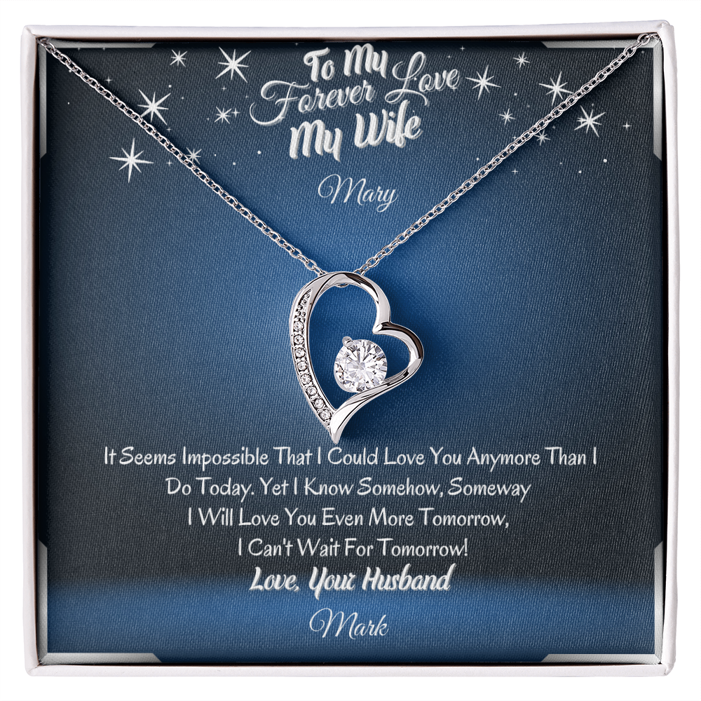 To My Forever Love Wife – Romantic Gift from Husband