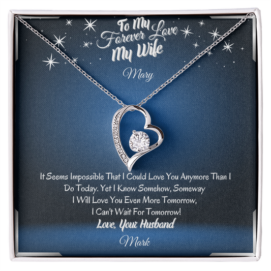 To My Forever Love Wife – Romantic Gift from Husband