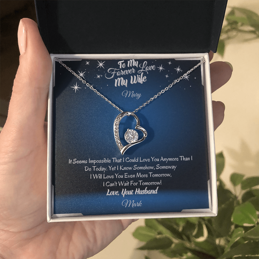 To My Forever Love Wife – Romantic Gift from Husband