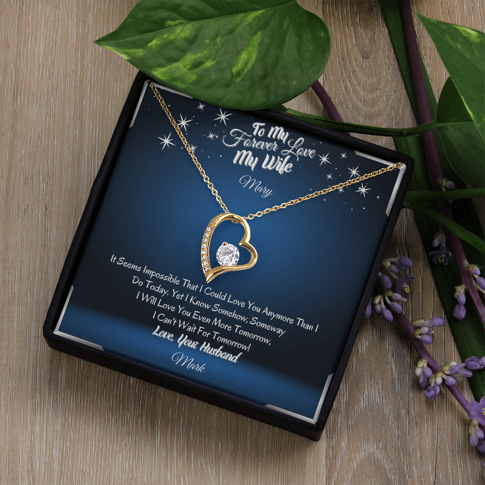 To My Forever Love Wife – Romantic Gift from Husband