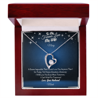 To My Forever Love Wife – Romantic Gift from Husband