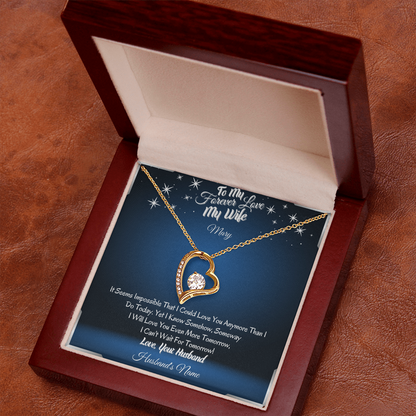 To My Forever Love Wife – Romantic Gift from Husband