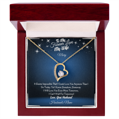 To My Forever Love Wife – Romantic Gift from Husband