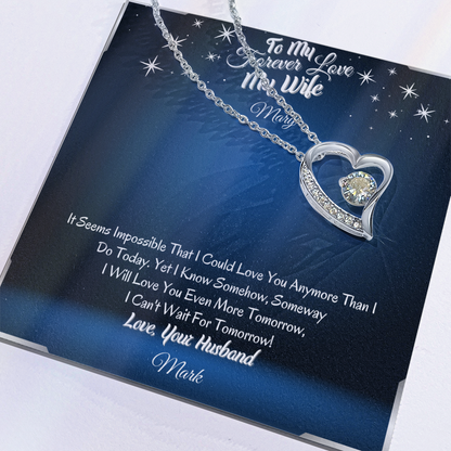 To My Forever Love Wife – Romantic Gift from Husband