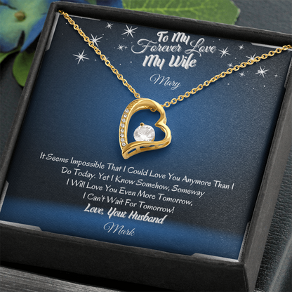 To My Forever Love Wife – Romantic Gift from Husband